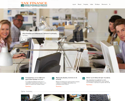 Taxfinance website project